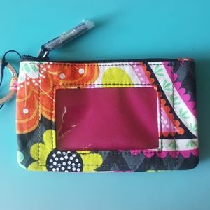 NWT Vera Bradley Zip ID Case